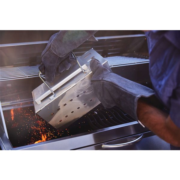 Barbecue BBQ set 3 outils professionnels en acier inoxydable