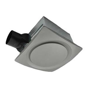 Aero Pure SlimFit Super Quiet 90 CFM Satin Nickel Bathroom Ventilation Fan