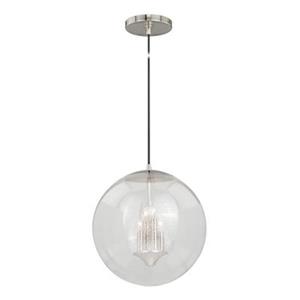 Cascadia 630 Series 4-Light Nickel Mid-Century Modern Globe Pendant Light