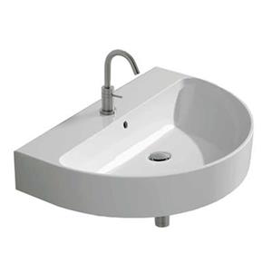 WS Bath Collections 27.5-in x 18.5-inWall Mounted Bathroom Sink
