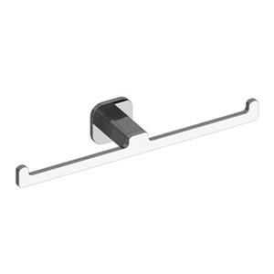 WS Bath Collections Deva 3142 Chrome Double Toilet Paper Holder