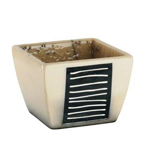 WS Bath Collections Yoko Beige Ceramic Toothbrush Holder