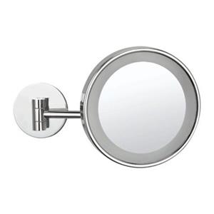 Nameeks Glimmer 8-in Chrome LED Light Wall Mounted Make-Up Mirror