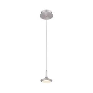 Eurofase Knoll Collection 5-in x 5-in Aluminum Mini LED Pendant Light