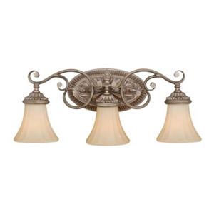 Cascadia Avenant 3-Light Bronze Bathroom Vanity Fixture