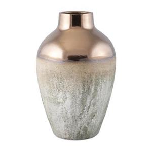 IMAX Worldwide Hargrove 22-in Gold Large Metallic Top Vase