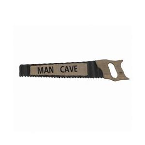 RAM Game Room Products 29-in Metal Man Cave Saw Sign