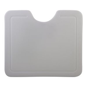 ALFI Brand 6.50-in x 14.50-in White Polyethylene Cutting Board