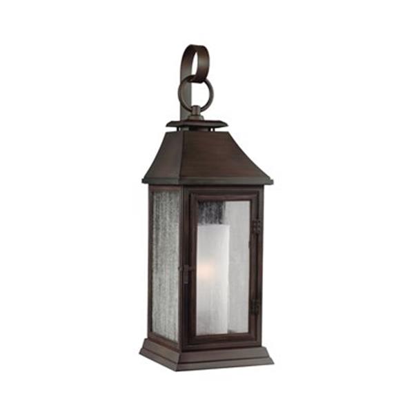 Generation Lighting Shepherd 1-Light 16.5-in Copper Outdoor Sconce