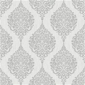 Graham & Brown 56 sq ft Grey Midas Luna Unpasted Wallpaper