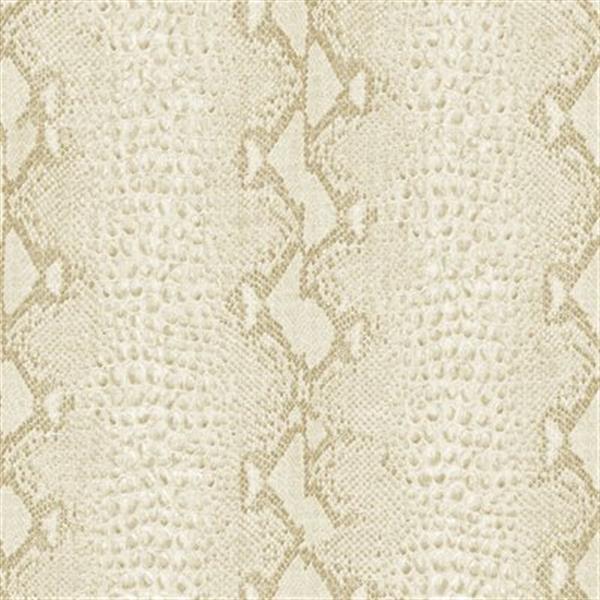 Graham & Brown 56 sq ft White/Gold Snake Skin Unpasted Wallpaper 32-647 |  RONA