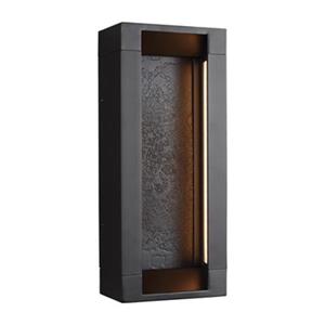 Generation Lighting Mattix 2-Light LED Bronze Outdoor Wall Sconce