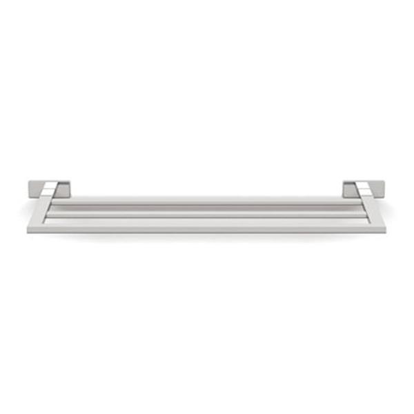 Ws Bath Collections Lea 26 40 In Polished Chrome Double Towel Bar Rona