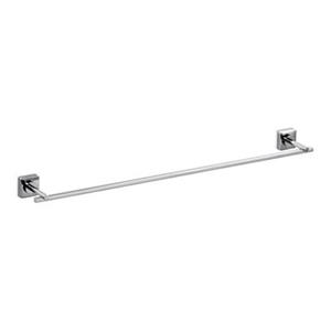 WS Bath Collections Quadro 25.20-in Polished Chrome Towel Bar