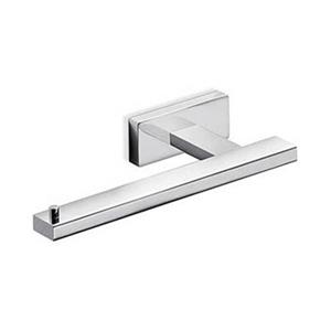 WS Bath Collections Lea Polished Chrome Toilet Paper Holder