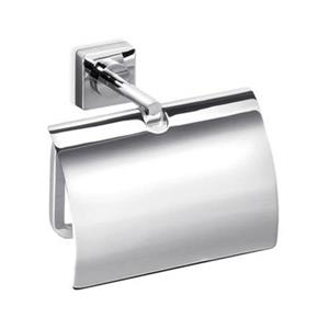 WS Bath Collections Quadro Polished Chrome Toilet Paper Holder