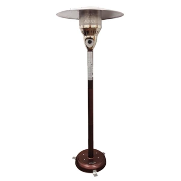 Az Patio Heaters Natural Gas Patio Heater In Hammered Bronze