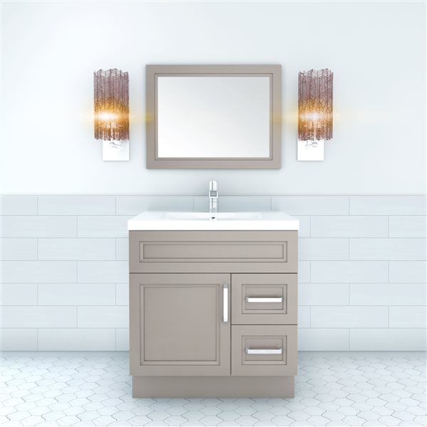 Cutler Kitchen & Bath Urban Collection 23-in x 30-in Rectangle Mirror