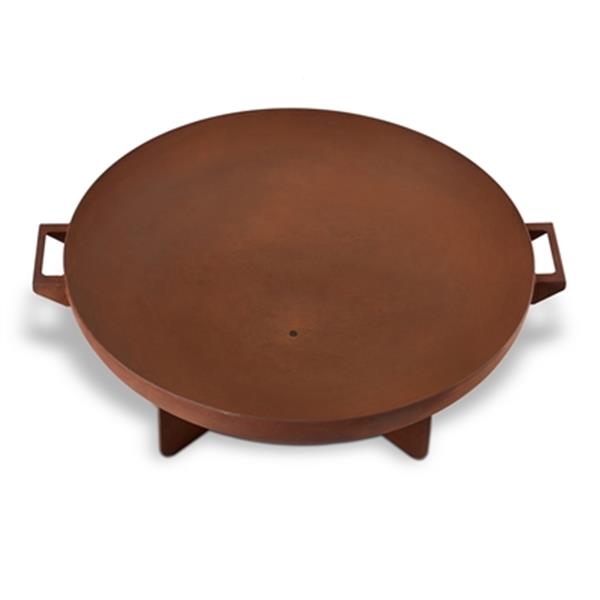 Rust Anson Wood Burning Fire Bowl, Real Flame Anson Fire Pit
