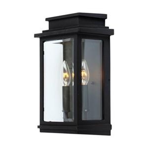 Artcraft Lighting Freemont Large Black Outdoor Sconce