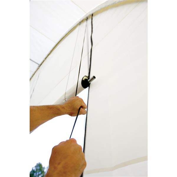 ShelterLogic Pull-Eaze(TM) Roll-Up Door Kit - Silver