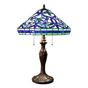 Warehouse of Tiffany 2-light Tiffany Style Table Lamp