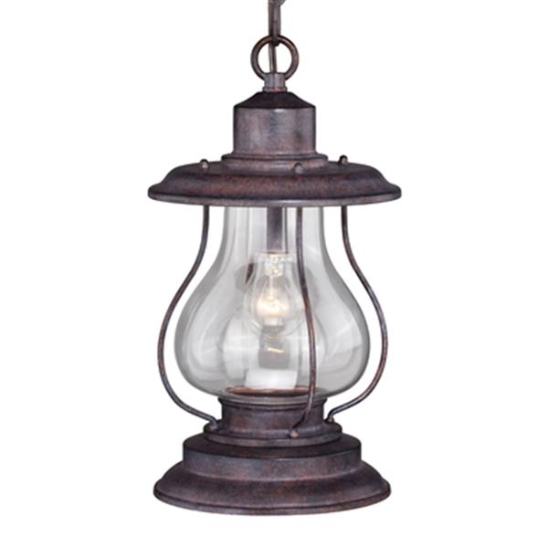 Cascadia Dockside 1-Light Bronze Coastal Outdoor Pendant Light