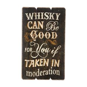 RAM Game Room Products Whisky Can Be Good For You Bar Sign