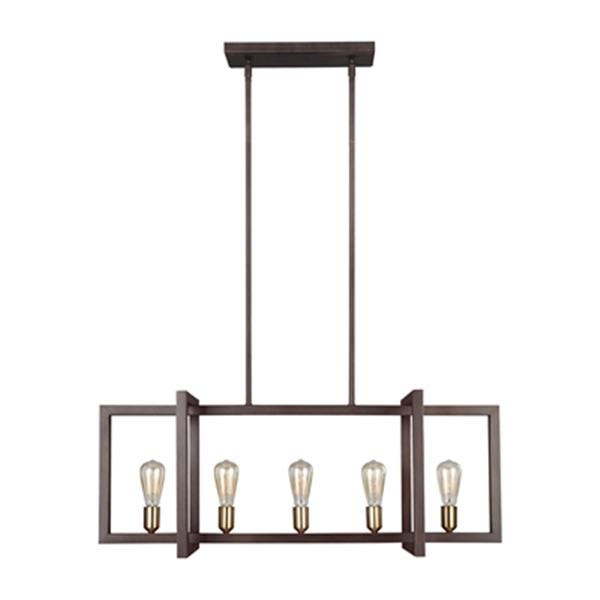 Generation Lighting Finnegan 5-Light Pendant Kitchen Island Light