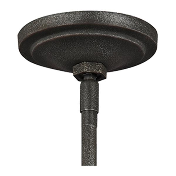 Generation Lighting Lennex Collection 12-in x 9-in Grey Mini Pendant Light