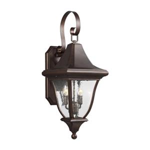 Generation Lighting Oakmont 2-Light Patina Bronze Outdoor Wall Lantern