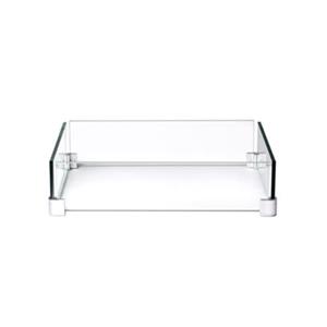 Napoleon Patioflame 29-in x 6-in Square Windscreen For St.Tropez/Kensinton Patioflame Table