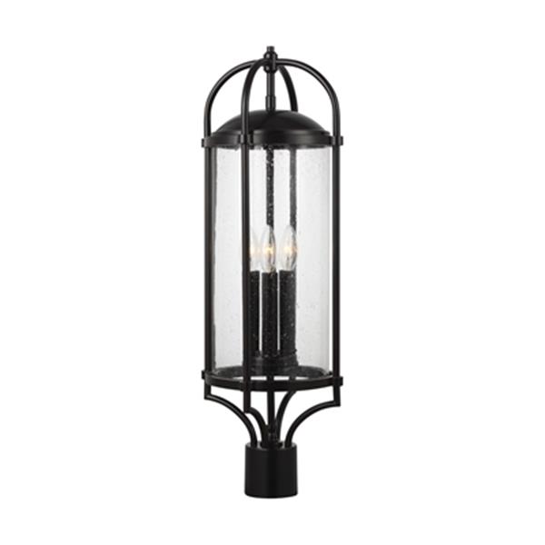 Generation Lighting Dakota 3-Light Espresso Post Mount Light