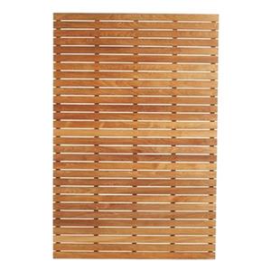 ARB Teak & Specialties 60-in x 40-in Teak Shower Base Bath Mat