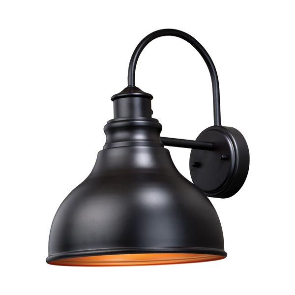 Cascadia Delano Bronze Farmhouse Barn Outdoor Flush Ceiling Light
