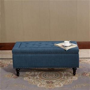 Warehouse of Tiffany OT-H13 Chinmar Tufted Rectangular Stora