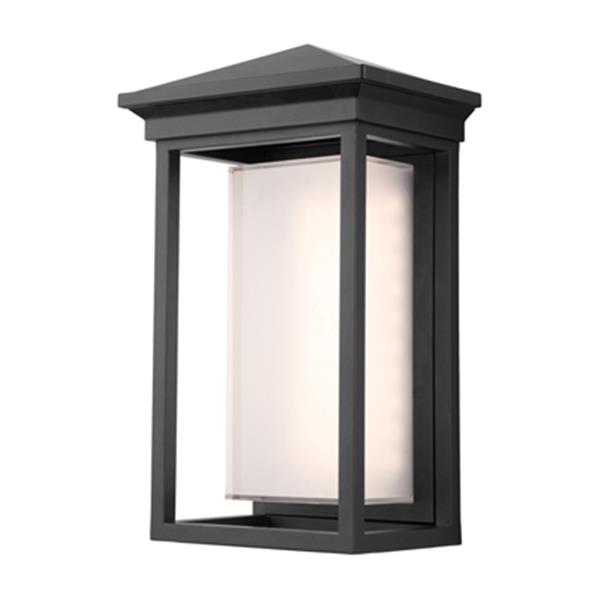 Artcraft Lighting Overbrook Black Outdoor LED Wall Light