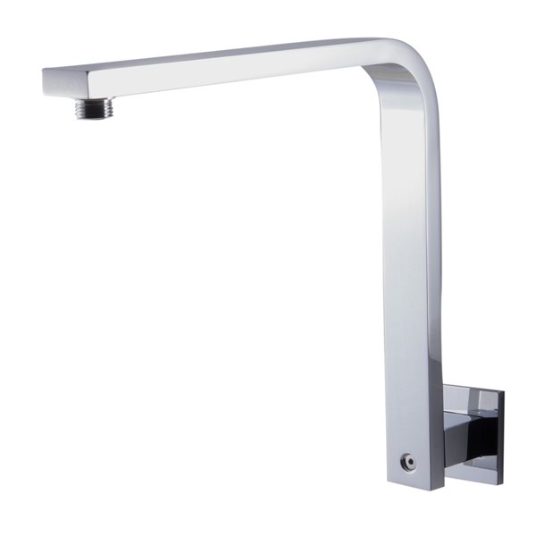 ALFI brand 12-in Square Raised Wall-Mounted Shower Arm,AB12G