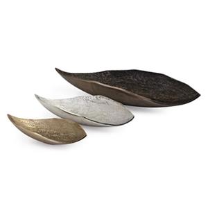 IMAX Worldwide 14735-3 Nalu Organic Decorative Trays (Set of