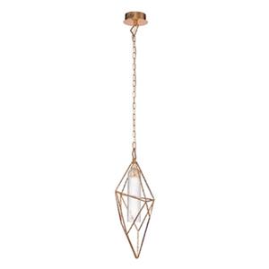 Eurofase Verdino Collection 10.25-in x 24-in Gold Integrated LED Mini Pendant Light