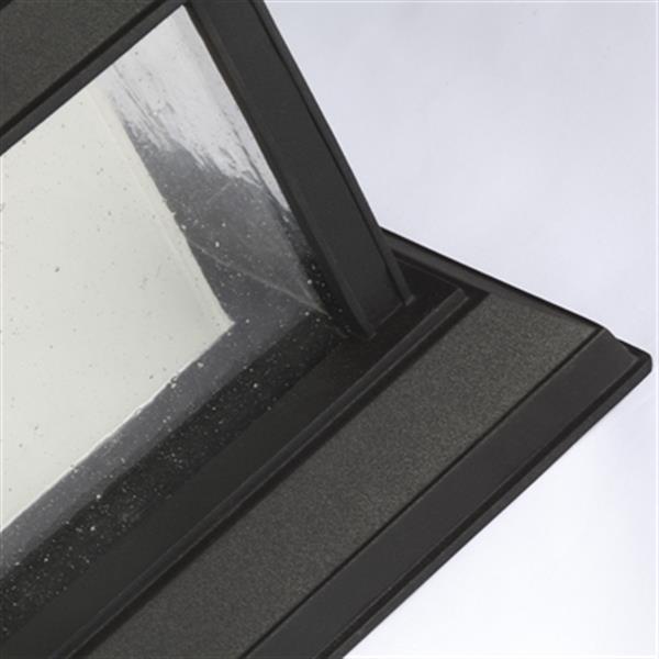 Generation Lighting McHenry Black 2-Light  Outdoor LED Flush Mount