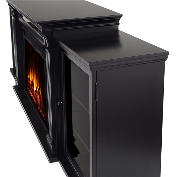 Electric fireplace store media center