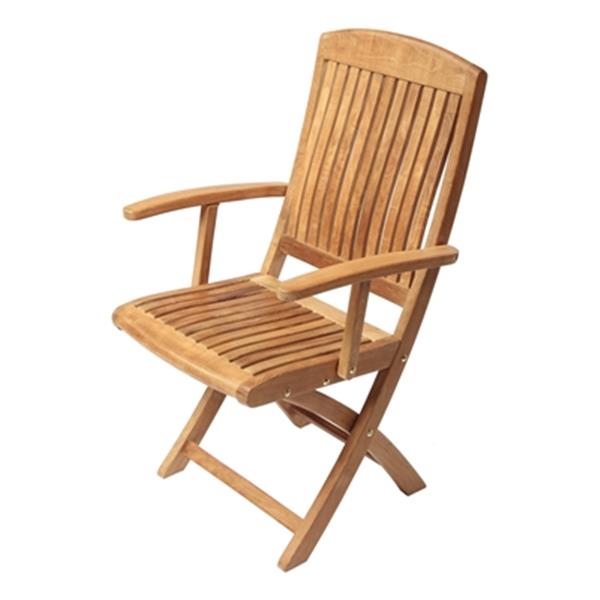 folding arm chair