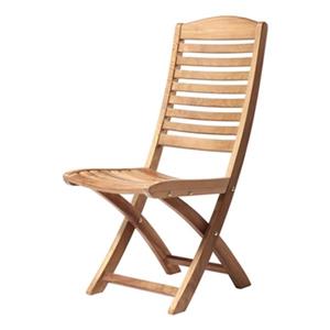 ARB Teak & Specialties Manhattan 38-in x 22-in Outdoor Folding Side Chair