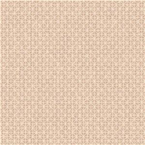 Graham & Brown Empress 56 sq ft Rose Gold Optical Unpasted Wallpaper