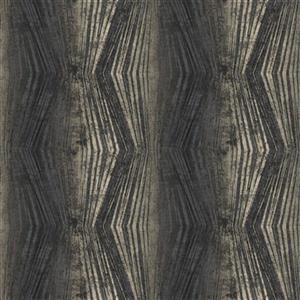 Graham & Brown Vermeil 56 sq ft Charcoal Stripe Unpasted Wallpaper