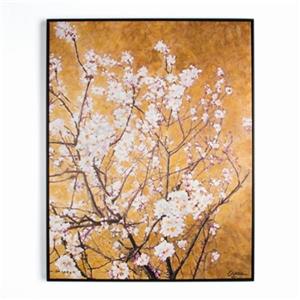 Graham & Brown 35.40-in x 27.60-in Oriental Blossom Hand Painted Art