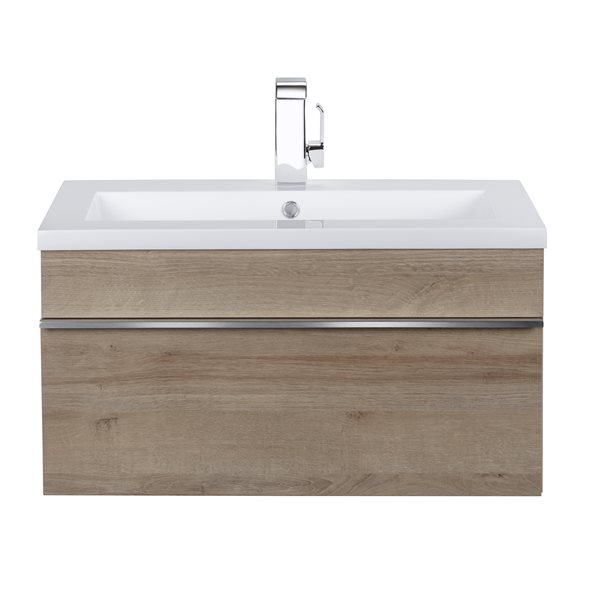 Cutler Kitchen Bath Trough 30 In Brown Single Sink Bathroom Vanity With White Acrylic Top Rona - Bathroom Vanity Without Sink 30 Cutler Kitchen Bath Trough 30 In Brown Single Sink Bathroom Vanity With White Acrylic Top Rona - Bathroom Vanity Without Sink 30