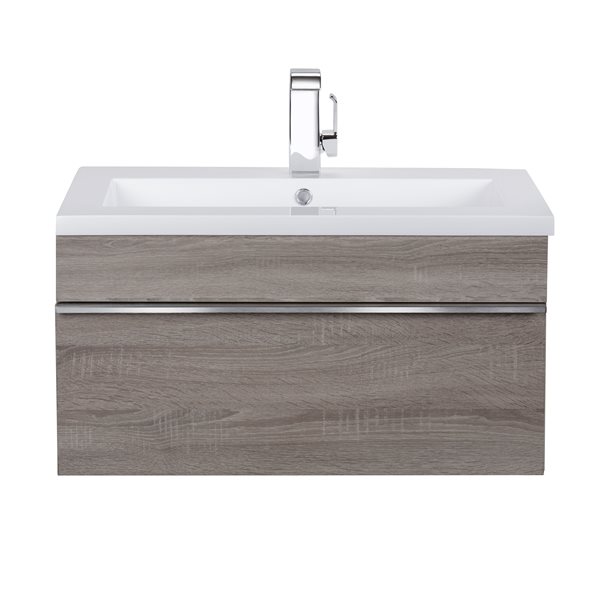 Cutler Kitchen & Bath Meuble-lavabo mural Trough, 30, acrylique, Dorato FV TR DORATO30 Cutler Kitchen & Bath Meuble-lavabo mural Trough, 30, acrylique, Dorato FV TR DORATO30