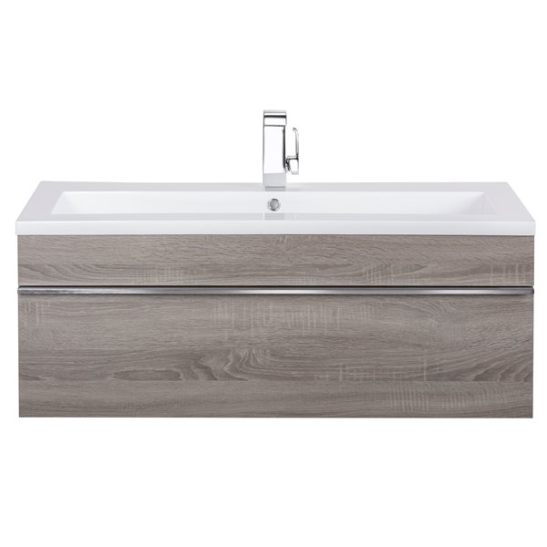 Cutler Kitchen & Bath Meuble-lavabo mural Trough, 42, acrylique, Dorato FV TR DORATO42 Cutler Kitchen & Bath Meuble-lavabo mural Trough, 42, acrylique, Dorato FV TR DORATO42